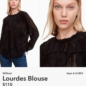 Aritzia Lourdes blouse